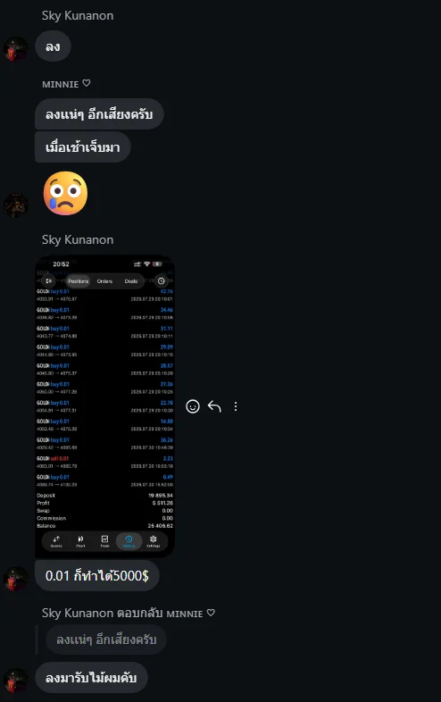 ตัวอย่างบรรยากาศในกลุ่ม